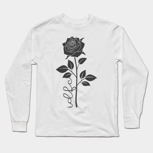 IDFC - Black Rose - Blackbear Long Sleeve T-Shirt